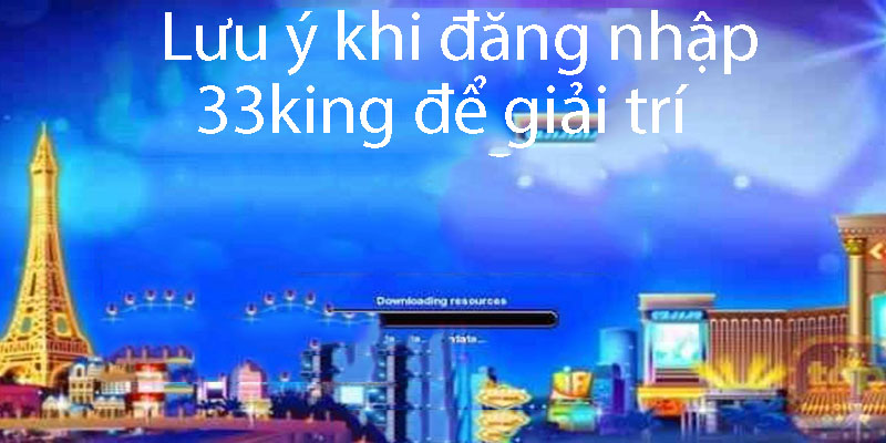 đăng nhập 33king